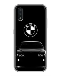 Чехол для Samsung Galaxy A01 с картинкой «BMW — взгляд из темноты»
