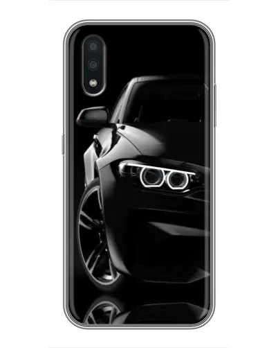 Чохол для Samsung Galaxy A01 з картинкою «Чорна BMW — профіль» Чохол для Samsung Galaxy A01 з картинкою «Чорна BMW — профіль»