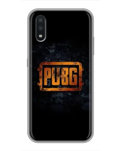 Чехол для Samsung Galaxy A01 с картинкой «PUBG — золотой логотип» Чехол для Samsung Galaxy A01 с картинкой «PUBG — золотой логотип»
