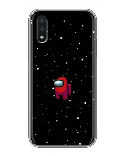 Чехол для Samsung Galaxy A01 с картинкой «Красный Among Us» Чехол для Samsung Galaxy A01 с картинкой «Красный Among Us»