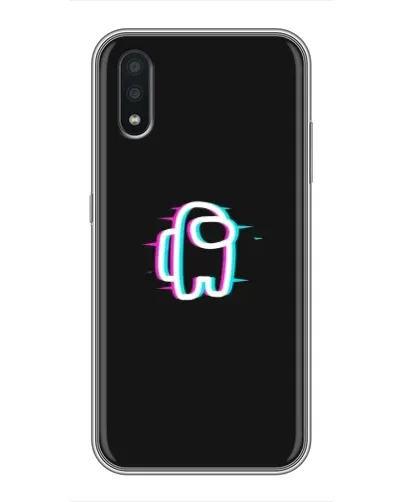 Чехол для Samsung Galaxy A01 с картинкой «Among Us неон» Чехол для Samsung Galaxy A01 с картинкой «Among Us неон»