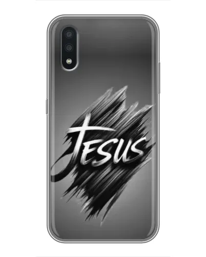 Чехол для Samsung Galaxy A01 с картинкой «Надпись Jesus Graffiti» Чехол для Samsung Galaxy A01 с картинкой «Надпись Jesus Graffiti»