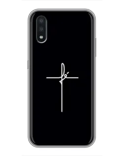 Чохол для Samsung Galaxy A01 з картинкою «Тонкий хрест»