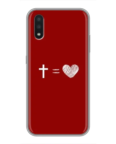 Чохол для Samsung Galaxy A01 з картинкою «Рівняння любові» Чохол для Samsung Galaxy A01 з картинкою «Рівняння любові»