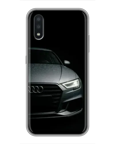 Чехол для Samsung Galaxy A01 с картинкой «Audi — детализация кузова» Чехол для Samsung Galaxy A01 с картинкой «Audi — детализация кузова»