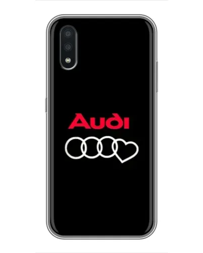 Чехол для Samsung Galaxy A01 с картинкой «Логотип Audi Heart» Чехол для Samsung Galaxy A01 с картинкой «Логотип Audi Heart»