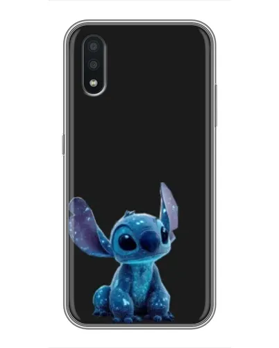 Чехол для Samsung Galaxy A01 с картинкой «Стич на черном» Чехол для Samsung Galaxy A01 с картинкой «Стич на черном»
