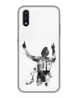 Чохол для Samsung Galaxy A01 з картинкою «Чорно-білий силует Мессі» Чохол для Samsung Galaxy A01 з картинкою «Чорно-білий силует Мессі»