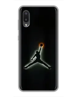 Чехол для Samsung Galaxy A02 с картинкой «Jordan Gradient Logo» Чехол для Samsung Galaxy A02 с картинкой «Jordan Gradient Logo»