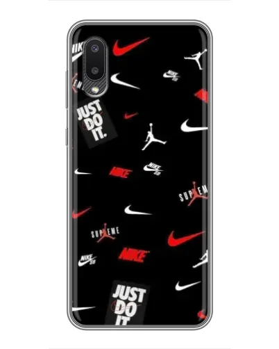 Чехол для Samsung Galaxy A02 с картинкой «Nike Mix Pattern» Чехол для Samsung Galaxy A02 с картинкой «Nike Mix Pattern»