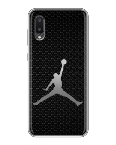 Чехол для Samsung Galaxy A02 с картинкой «Jordan Dark Carbon» Чехол для Samsung Galaxy A02 с картинкой «Jordan Dark Carbon»