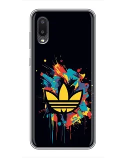 Чехол для Samsung Galaxy A02 с картинкой «Adidas Splash» Чехол для Samsung Galaxy A02 с картинкой «Adidas Splash»