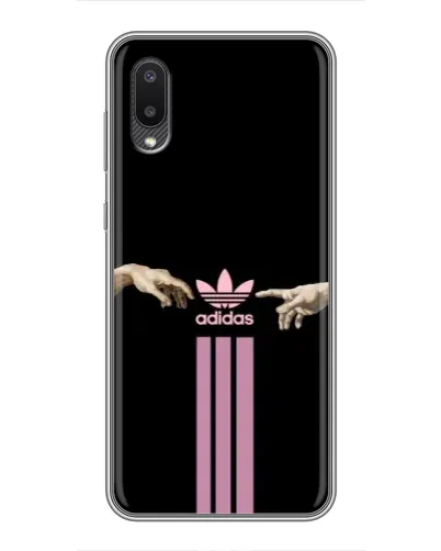 Чехол для Samsung Galaxy A02 с картинкой «Adidas Hands» Чехол для Samsung Galaxy A02 с картинкой «Adidas Hands»