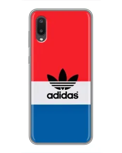 Чехол для Samsung Galaxy A02 с картинкой «Adidas Retro Block»