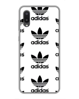 Чехол для Samsung Galaxy A02 с картинкой «Adidas Pattern»