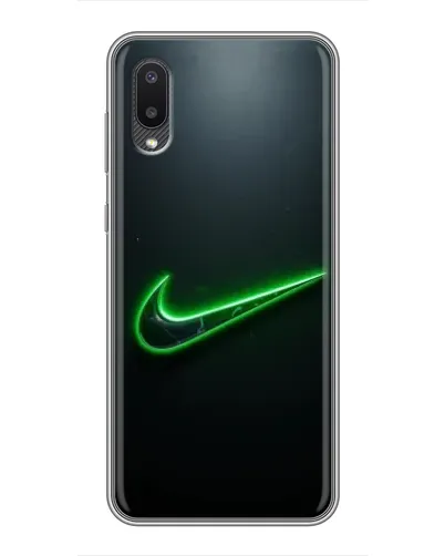 Чохол для Samsung Galaxy A02 з картинкою «Неоновий контур Nike» Чохол для Samsung Galaxy A02 з картинкою «Неоновий контур Nike»