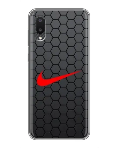 Чохол для Samsung Galaxy A02 з картинкою «Nike — карбонова сітка» Чохол для Samsung Galaxy A02 з картинкою «Nike — карбонова сітка»
