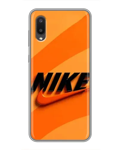 Чохол для Samsung Galaxy A02 з картинкою «Помаранчевий драйв Nike» Чохол для Samsung Galaxy A02 з картинкою «Помаранчевий драйв Nike»