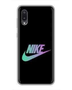 Чохол для Samsung Galaxy A02 з картинкою «Nike — міська ніч»
