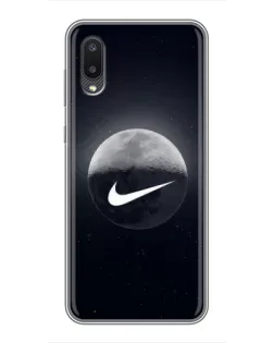 Чохол для Samsung Galaxy A02 з картинкою «Nike у стилі графіті»
