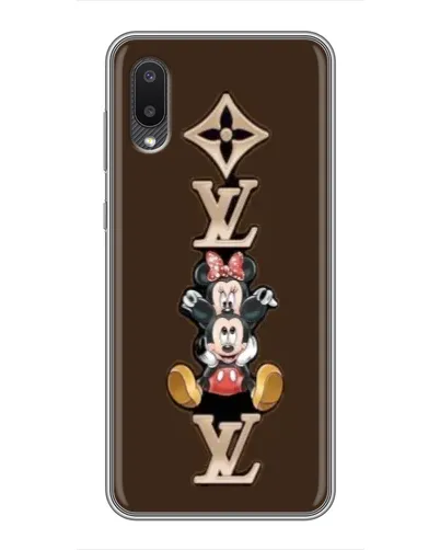 Чехол для Samsung Galaxy A02 с картинкой «LV и Микки Маус» Чехол для Samsung Galaxy A02 с картинкой «LV и Микки Маус»