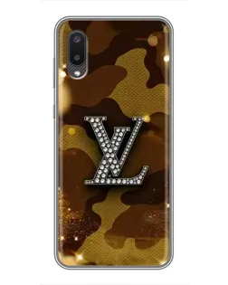 Чехол для Samsung Galaxy A02 с картинкой «Камуфляжный Louis Vuitton»