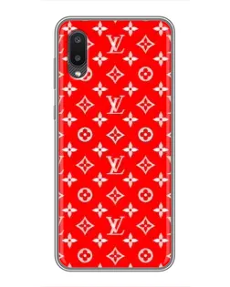 Чехол для Samsung Galaxy A02 с картинкой «Яркий паттерн LV»