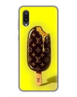 Чехол для Samsung Galaxy A02 с картинкой «Мороженое от LV»