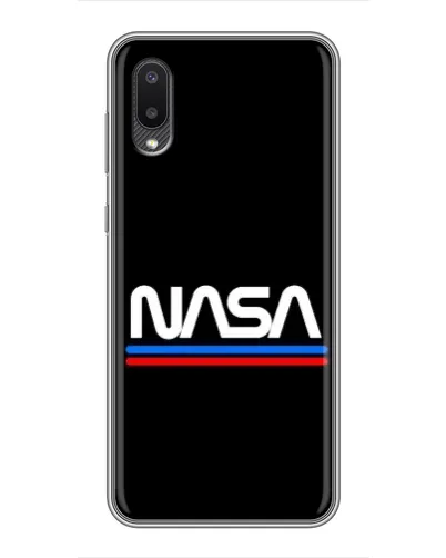 Чехол для Samsung Galaxy A02 с картинкой «NASA — классика Red Blue» Чехол для Samsung Galaxy A02 с картинкой «NASA — классика Red Blue»