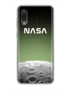 Чехол для Samsung Galaxy A02 с картинкой «NASA — лунный градиент»