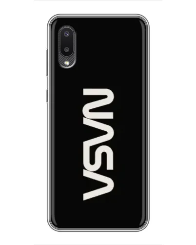 Чехол для Samsung Galaxy A02 с картинкой «NASA — вертикальный логотип» Чехол для Samsung Galaxy A02 с картинкой «NASA — вертикальный логотип»