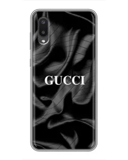 Чехол для Samsung Galaxy A02 с картинкой «Gucci — шелковые волны» Чехол для Samsung Galaxy A02 с картинкой «Gucci — шелковые волны»