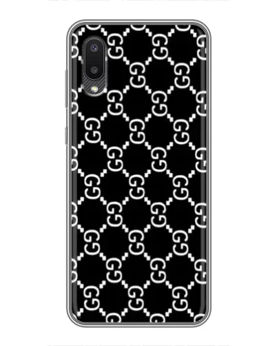 Чехол для Samsung Galaxy A02 с картинкой «Gucci — сетчатый паттерн» Чехол для Samsung Galaxy A02 с картинкой «Gucci — сетчатый паттерн»