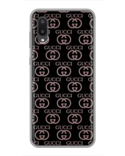 Чехол для Samsung Galaxy A02 с картинкой «Классическая монограмма Gucci» Чехол для Samsung Galaxy A02 с картинкой «Классическая монограмма Gucci»