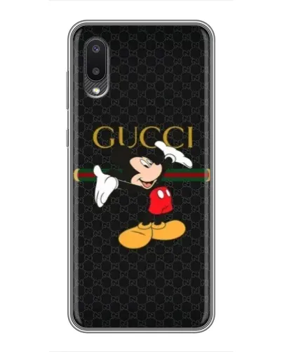 Чехол для Samsung Galaxy A02 с картинкой «Микки Маус Gucci» Чехол для Samsung Galaxy A02 с картинкой «Микки Маус Gucci»