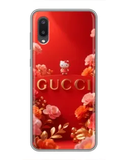 Чехол для Samsung Galaxy A02 с картинкой «Gucci — золотой сад»