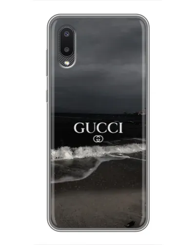 Чехол для Samsung Galaxy A02 с картинкой «Gucci — морской прибой» Чехол для Samsung Galaxy A02 с картинкой «Gucci — морской прибой»