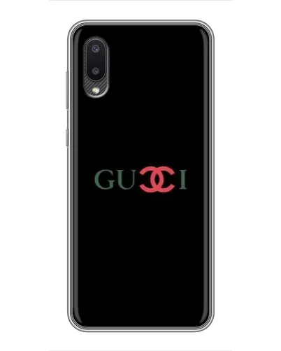 Чехол для Samsung Galaxy A02 с картинкой «Gucci — красный градиент» Чехол для Samsung Galaxy A02 с картинкой «Gucci — красный градиент»