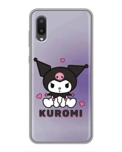 Чехол для Samsung Galaxy A02 с картинкой «Kuromi — фиолетовый арт» Чехол для Samsung Galaxy A02 с картинкой «Kuromi — фиолетовый арт»