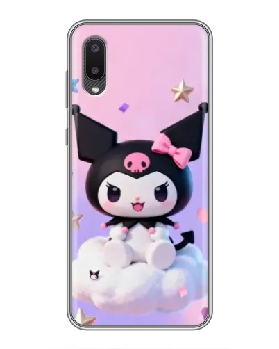 Чехол для Samsung Galaxy A02 с картинкой «Рок-звезда Kuromi» Чехол для Samsung Galaxy A02 с картинкой «Рок-звезда Kuromi»