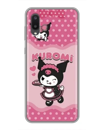Чехол для Samsung Galaxy A02 с картинкой «Kuromi в очках» Чехол для Samsung Galaxy A02 с картинкой «Kuromi в очках»