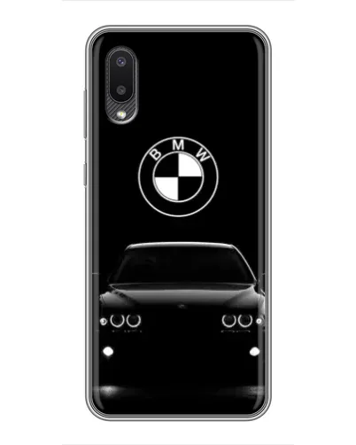 Чехол для Samsung Galaxy A02 с картинкой «BMW — взгляд из темноты»