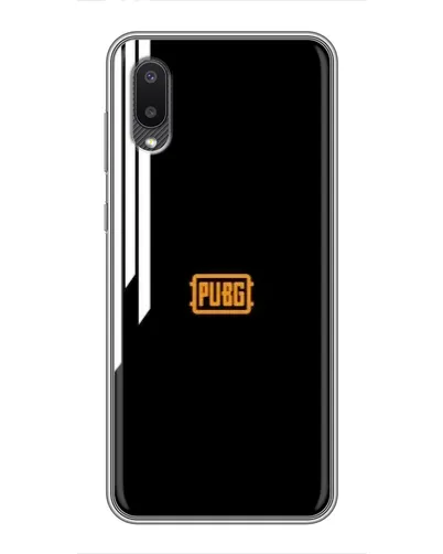 Чехол для Samsung Galaxy A02 с картинкой «PUBG — вертикальные линии»