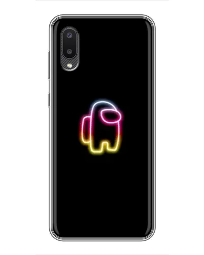 Чехол для Samsung Galaxy A02 с картинкой «Among Us градиент» Чехол для Samsung Galaxy A02 с картинкой «Among Us градиент»