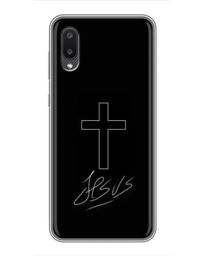 Чохол для Samsung Galaxy A02 з картинкою «Графічний хрест Jesus» Чохол для Samsung Galaxy A02 з картинкою «Графічний хрест Jesus»