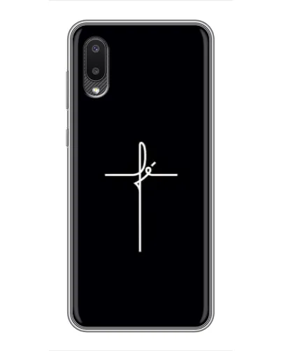 Чохол для Samsung Galaxy A02 з картинкою «Тонкий хрест» Чохол для Samsung Galaxy A02 з картинкою «Тонкий хрест»