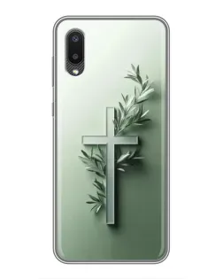 Чохол для Samsung Galaxy A02 з картинкою «Оливкова гілка» Чохол для Samsung Galaxy A02 з картинкою «Оливкова гілка»