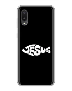 Чохол для Samsung Galaxy A02 з картинкою «Риба Jesus» Чохол для Samsung Galaxy A02 з картинкою «Риба Jesus»