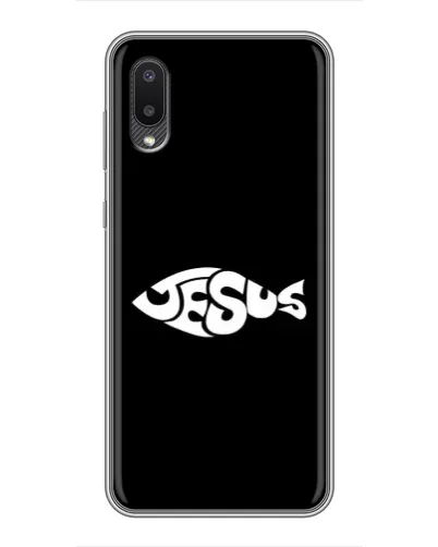 Чохол для Samsung Galaxy A02 з картинкою «Риба Jesus» Чохол для Samsung Galaxy A02 з картинкою «Риба Jesus»