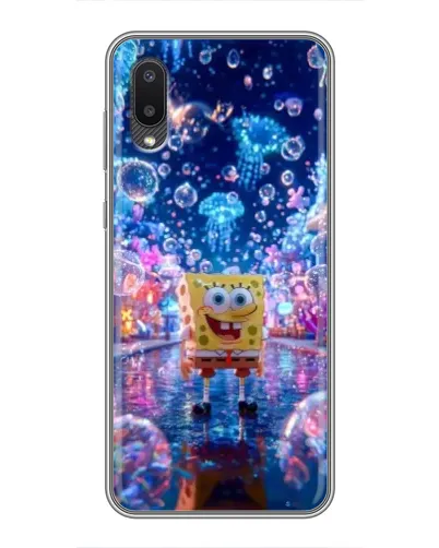Чехол для Samsung Galaxy A02 с картинкой «Неоновый океан» Чехол для Samsung Galaxy A02 с картинкой «Неоновый океан»